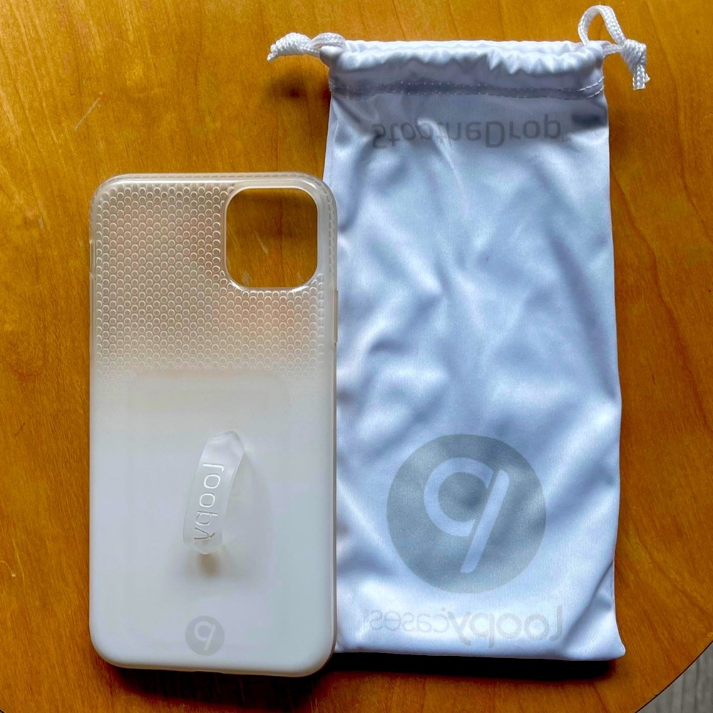 3 iPhone 12/13 pro max loopy cases. Lightly used and in great condition. +loops